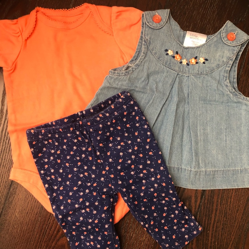 3 piece girl outfit